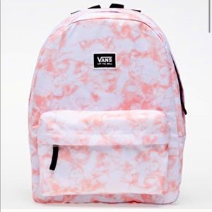 Vans pink tie dye backpack, brand new with tags